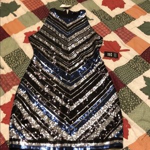 Express, new sequined sleeveless dress!